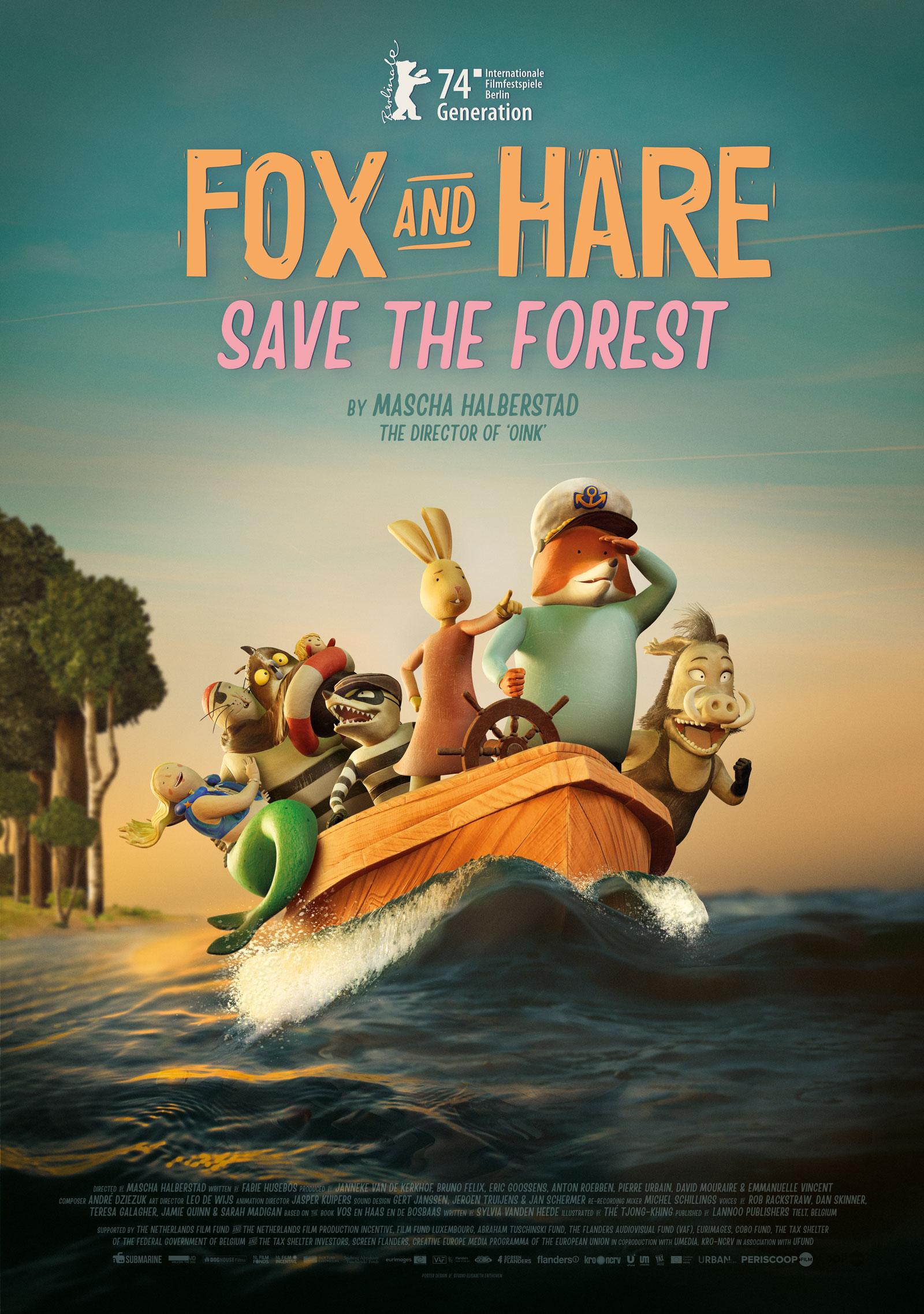 Fox and Hare Save the Forest_Affiche_2024
